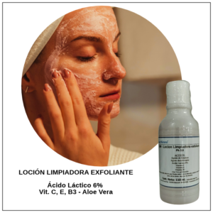 LOCION LIMPIADORA EXFOLIANTE