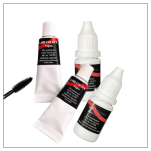 TINTE NEGRO + REVELADOR LASH X 10 CM3